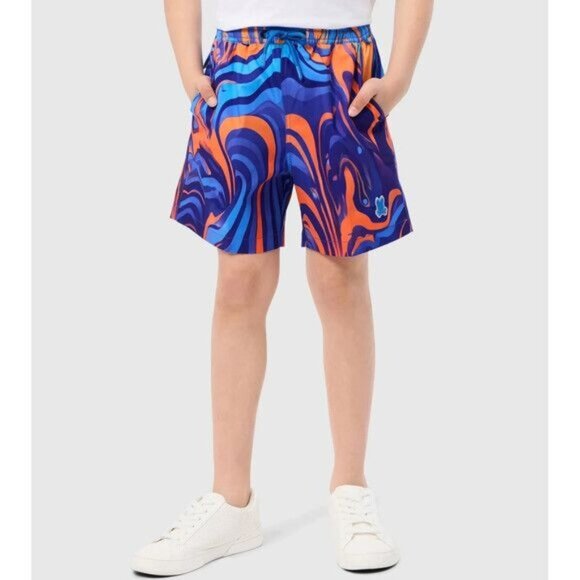New Psycho Bunny Nevada Drawstring 5.75" Swim Trunks Men's XXL